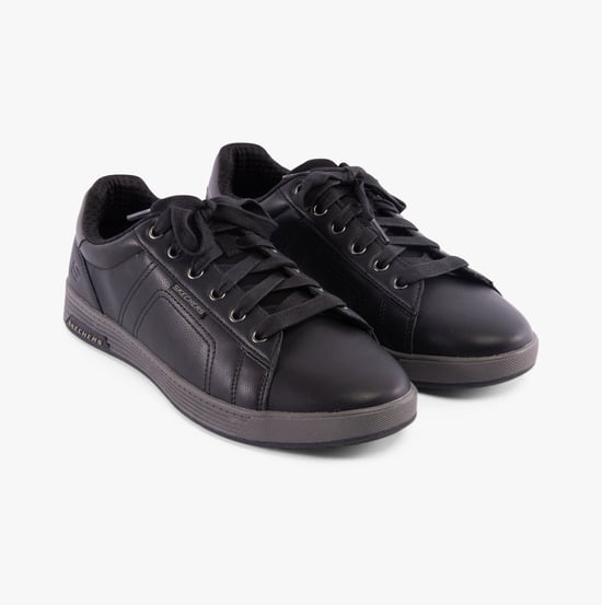210946/BLK CAVELL - HENSLEY Mens Trainers Black - Image 4