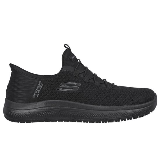 108144EC/BBK SUMMITS SR-ENSLEE Womens Slip-Resistant Trainers Black - Image 2