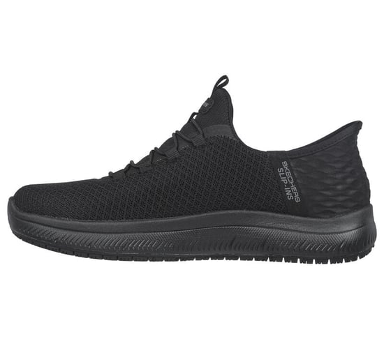 108144EC/BBK SUMMITS SR-ENSLEE Womens Slip-Resistant Trainers Black - Image 3