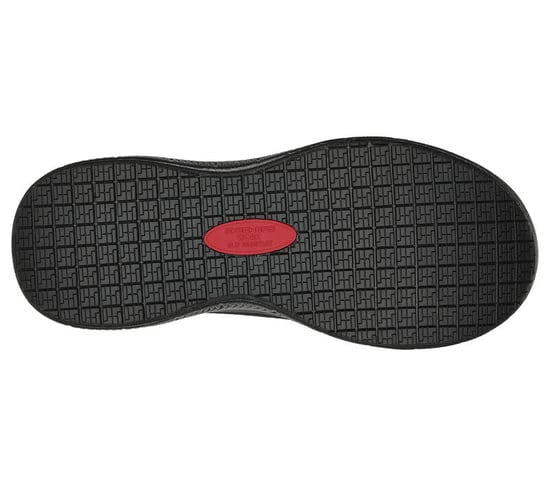 108144EC/BBK SUMMITS SR-ENSLEE Womens Slip-Resistant Trainers Black - Image 4