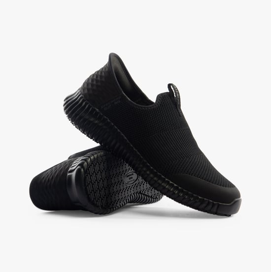 108127EC/BLK CESSNOCK-GWYNEDD Womens Trainers Black - Image 2