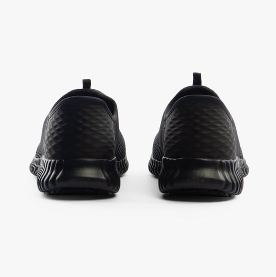 108127EC/BLK CESSNOCK-GWYNEDD Womens Trainers Black - Image 4