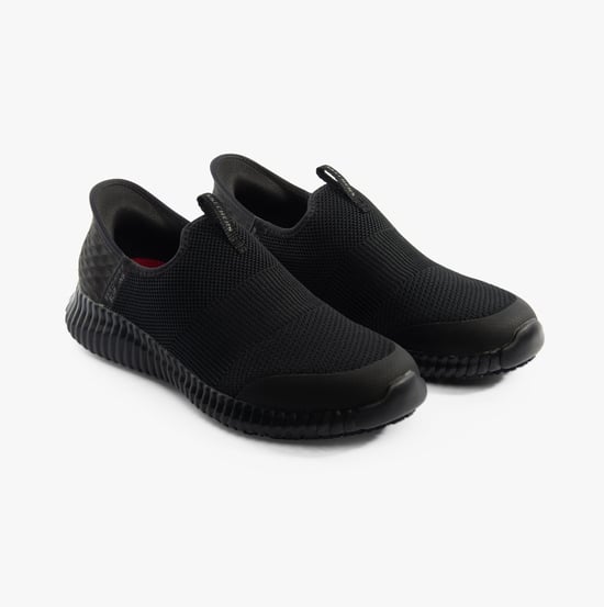 108127EC/BLK CESSNOCK-GWYNEDD Womens Trainers Black - Image 6