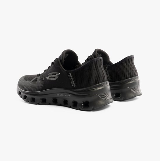 150420/BBK GLIDE-STEP PRO Womens Trainers Black - Image 5