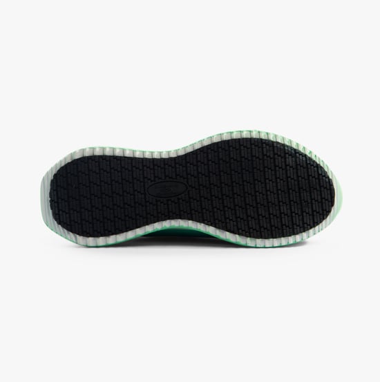 108152EC/BKTL TILIDO - OMBRAY Womens Trainers Black/Teal - Image 3