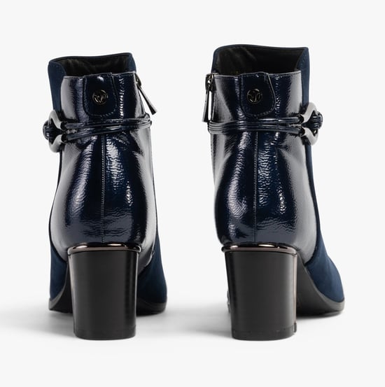Lotus EBONY Womens Boots Navy - Image 3