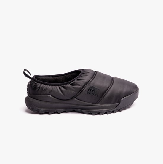 Sorel ONA RMX PUFFY Womens Outdoor Slippers Black - Image 5