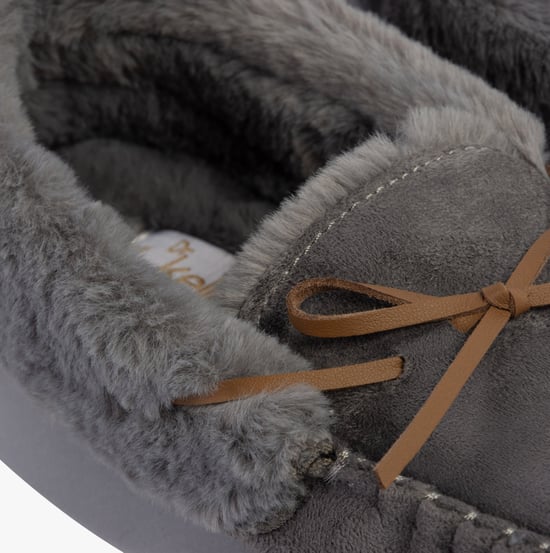 Dr Keller VANESSA Womens Slippers Grey - Image 3