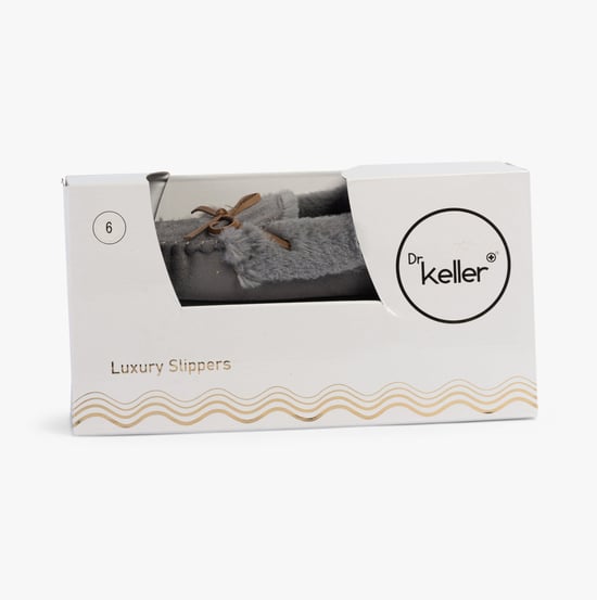 Dr Keller VANESSA Womens Slippers Grey - Image 6