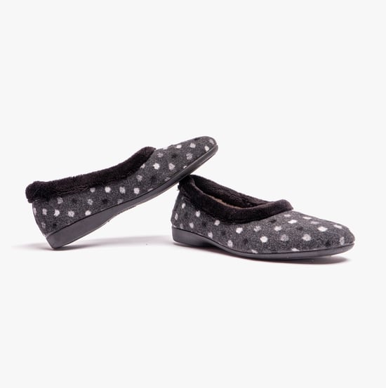 Lotus GERI Womens Slippers Black - Image 2