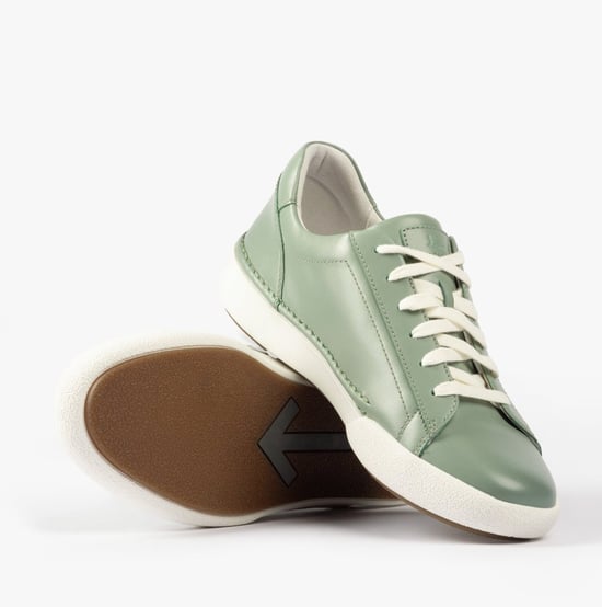 CLAIRE 01 Womens Trainers Sage - Image 6