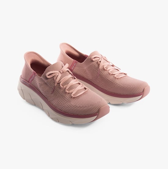 150105/DKMV D'LUX WALKER 2.0-THRILL MOVEM Womens Trainers Dark Mauve - Image 2