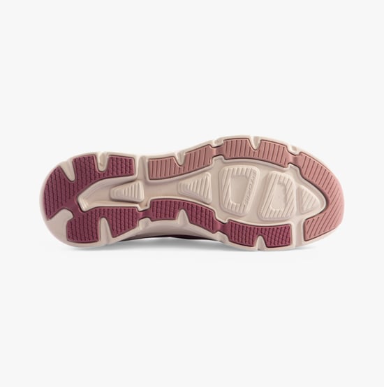 150105/DKMV D'LUX WALKER 2.0-THRILL MOVEM Womens Trainers Dark Mauve - Image 3