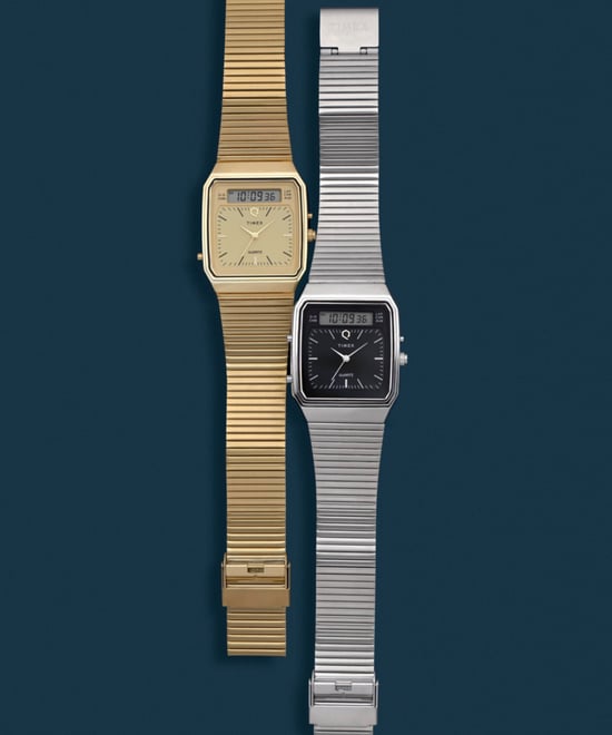 Timex Q Timex Heruitgave Heren Gouden Horloge TW2Y06000 - Image 5