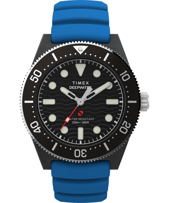 Timex Deep Water Reef Heren Horloge Blauw TW2Y02500 - Image 1