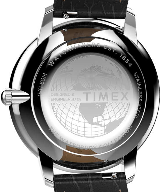 Timex Waterbury Metropolitan Heren Zwart Horloge TW2Y23100 - Image 3