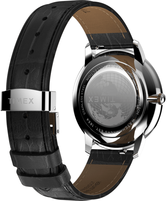 Timex Waterbury Metropolitan Heren Zwart Horloge TW2Y23100 - Image 4