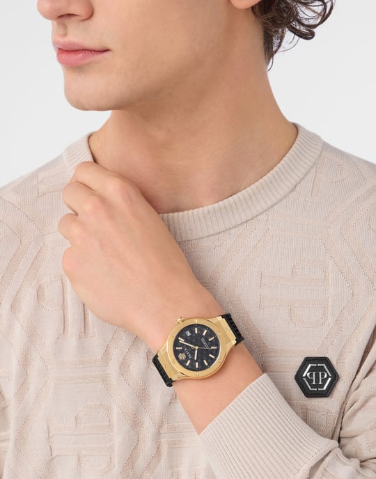 Philipp Plein Plein Underdog Heren Zwarte Horloge PWUFA0225 - Image 3