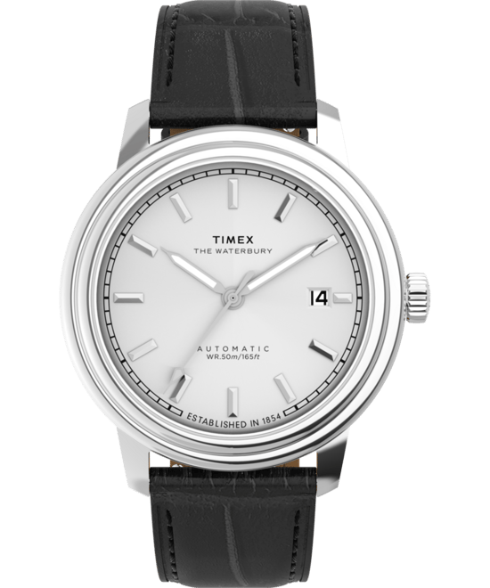 Timex Waterbury Metropolitan Heren Zwarte Horloge TW2Y22900 - Image 1