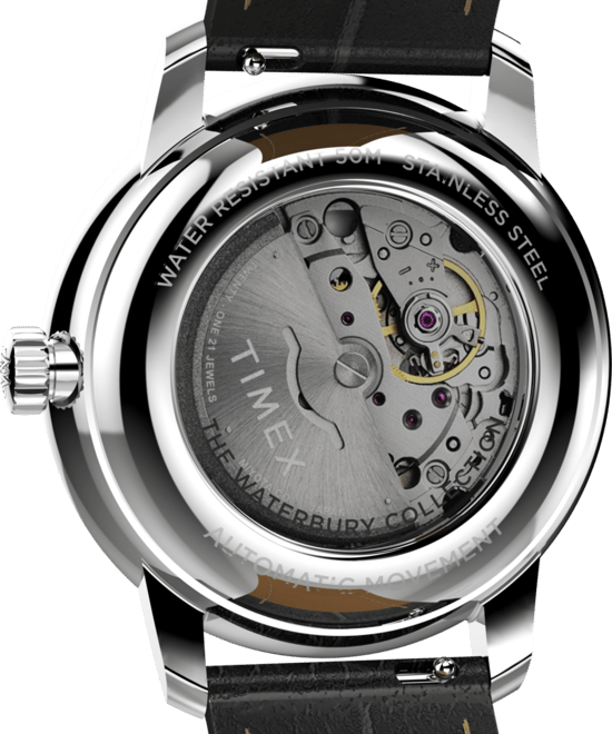 Timex Waterbury Metropolitan Heren Zwarte Horloge TW2Y22900 - Image 3
