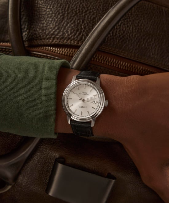 Timex Waterbury Metropolitan Heren Zwarte Horloge TW2Y22900 - Image 5