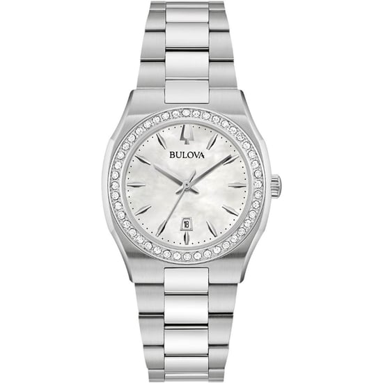 Bulova Surveyor Dames Horloge Zilverkleurig 96R245 - Image 1