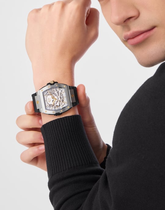 Philipp Plein The $keleton2.0 Heren Zwarte Chronograaf PWJFA0825 - Image 3