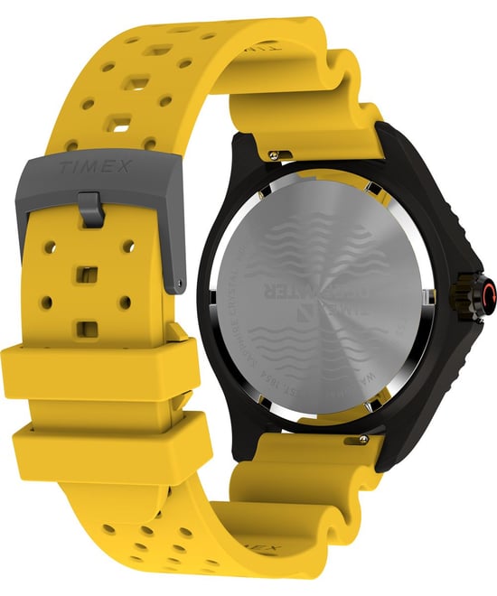 Timex Deep Water Meridian Men's Yellow Watch TW2W81700 - Image 3