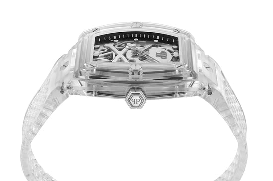 Philipp Plein The $keleton Crystal Men's Transparent Watch PWPTA0524 - Image 2