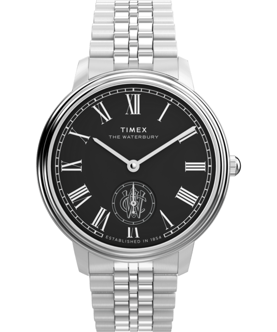 Timex Waterbury Metropolitan Heren Zilveren Horloge TW2Y23300 - Image 1