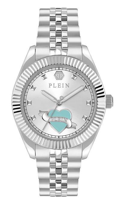 Philipp Plein Plein Valentine Dames Horloge Zilverkleurig PW2BA1125 - Image 1