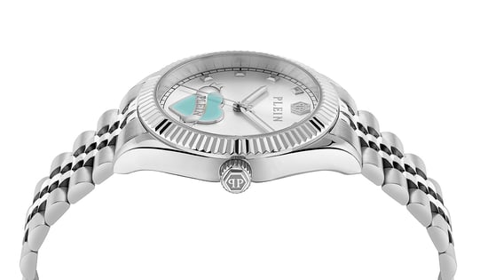 Philipp Plein Plein Valentine Dames Horloge Zilverkleurig PW2BA1125 - Image 2