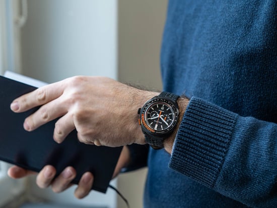 Bulova Racer Chronograaf Heren Zwarte Horloge 98B428 - Image 5