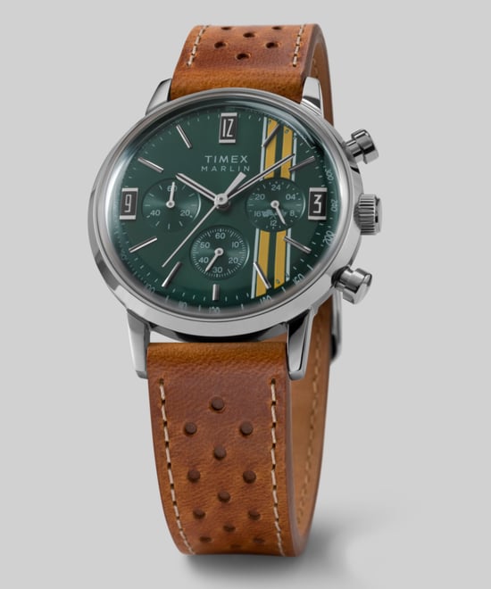 Timex Marlin Heren Bruine Horloge TW2W99100 - Image 5