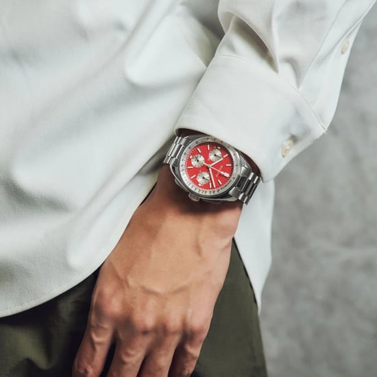 Bulova Archiefserie Lunar Pilot Blood Moon Heren Zilveren Horloge 96K115 - Image 6