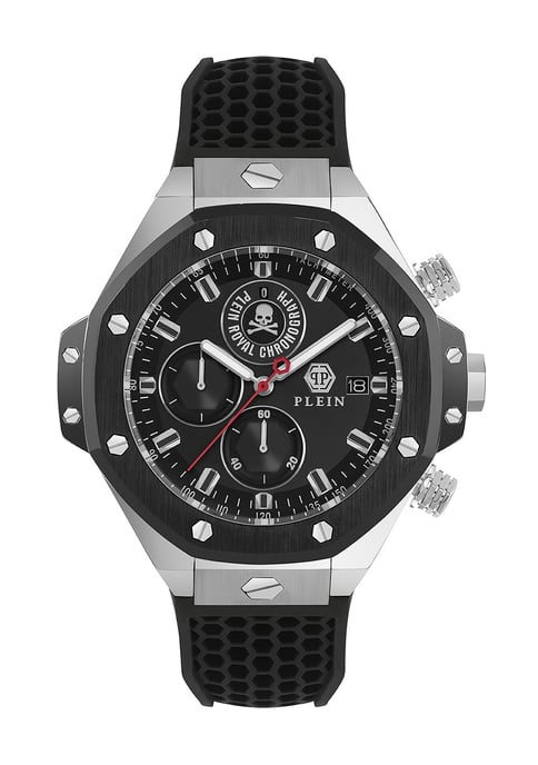 Philipp Plein Plein Chrono Royal Heren Zwarte Horloge PWLFA0225 - Image 1