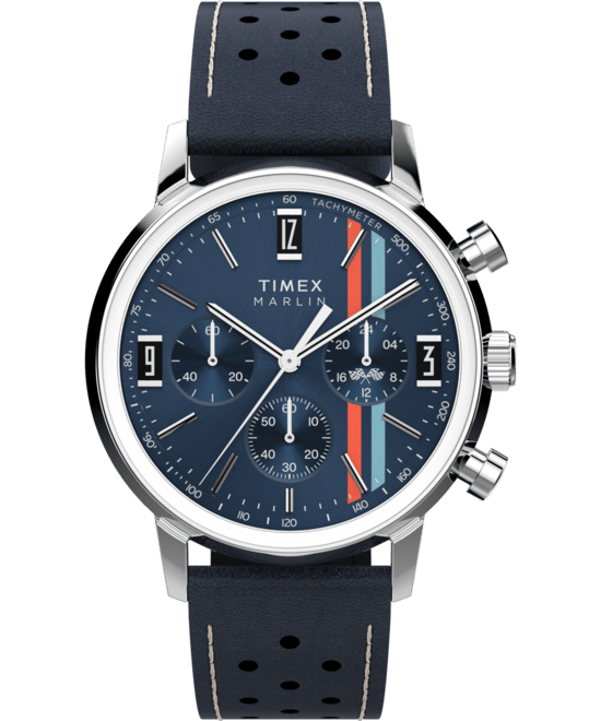 Timex Marlin Heren Horloge Blauw TW2W99000 - Image 1