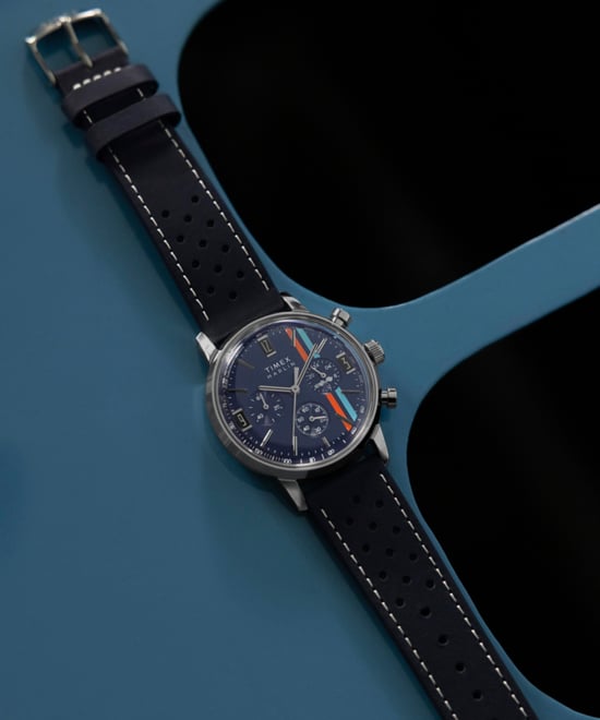 Timex Marlin Heren Horloge Blauw TW2W99000 - Image 5