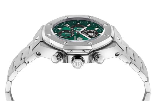 Philipp Plein Plein Chrono Royal Heren Zilveren Horloge PWLFA0425 - Image 2