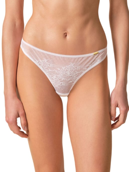 Glossies Lace Thong - Image 1