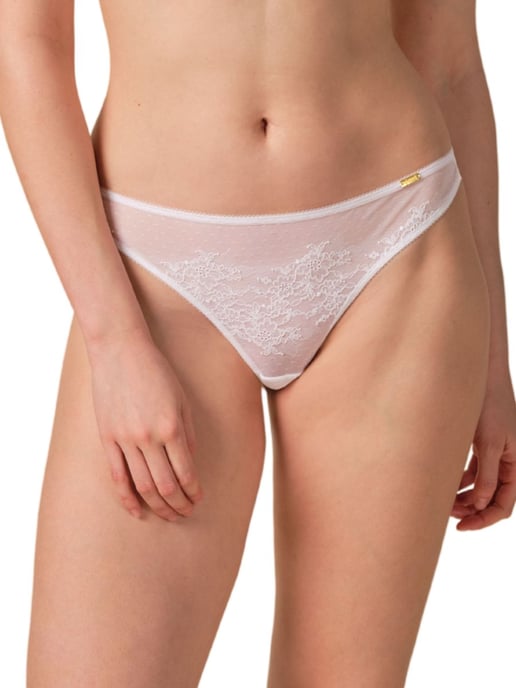 Glossies Lace Thong - Image 4