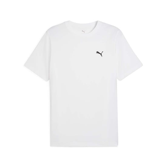 Men's Puma Small Logo T-Shirt in White - Image 1