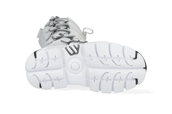 New Rock M-272-C69 kniehoge witte leren gothic laarzen - Image 6