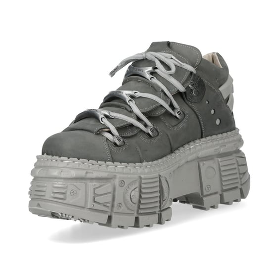 New Rock M-106WALL-C63 Grijze leren Urban Gothic enkellaarsjes - Image 6