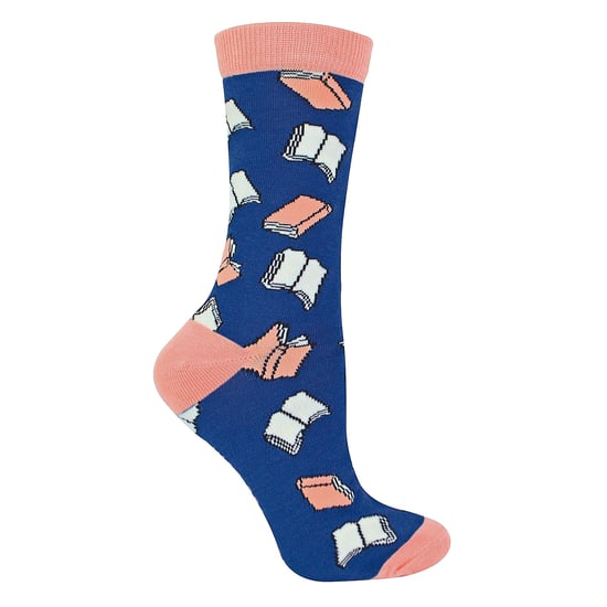Ladies Book Socks | Novelty Bamboo Socks | Gift for Book Lovers - Image 1