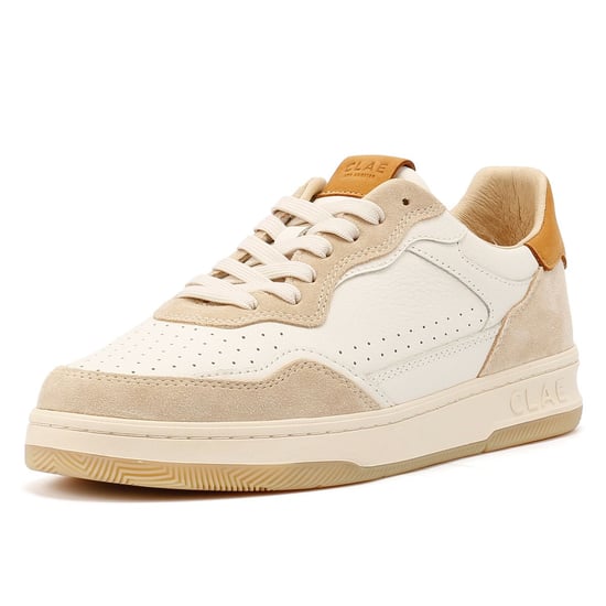 Clae Haywood Fog Leather Men's Safari Trainers - Image 3