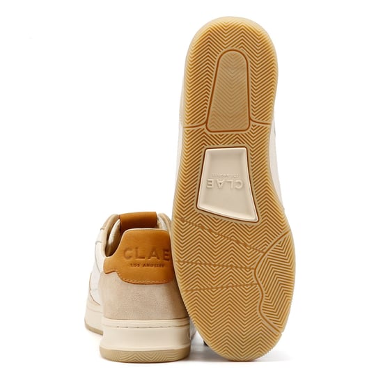 Clae Haywood Fog Leather Men's Safari Trainers - Image 4
