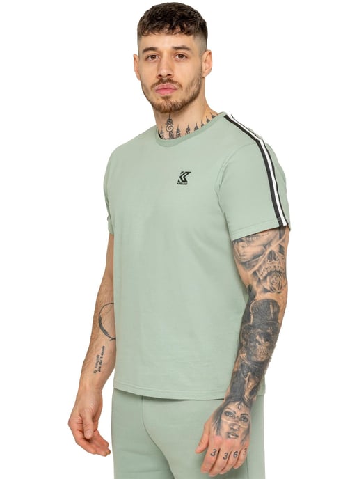 Kruze | Heren T-shirt met tape - Image 1