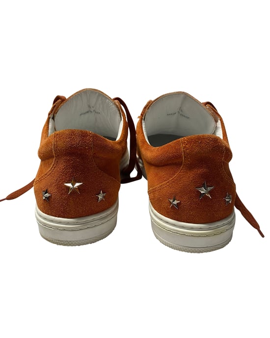 Jimmy Choo Cash Trainers in Brown Suede - Image 4
