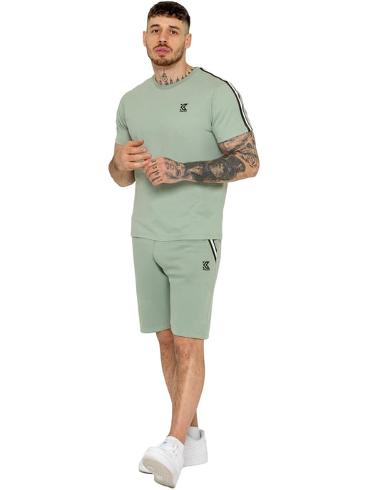 Kruze | T-shirt och shorts i set med tejp för herrar - Image 2